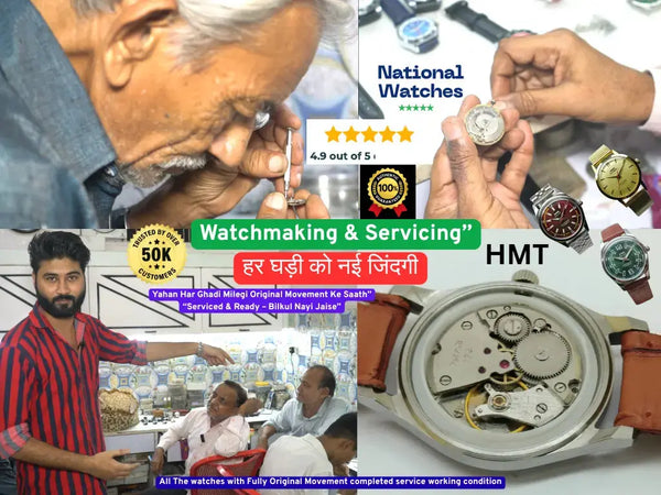 Hmt Pilot Mechanical Handwinding Movement stainless Steel Para Shock 17 Jewels Analog Dial Wrist Watch For Men National Watches