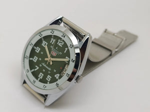VINTAGE REFURBISHED SEIKO 5 AUTOMATIC JAPAN MENS DAY DATE WATCH - National Watches