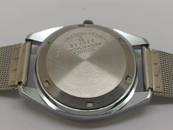 Seiko 5 Black Dial Automatic Vintage Watch National Watches