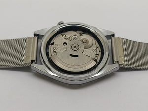 VINTAGE REFURBISHED SEIKO 5 AUTOMATIC JAPAN MENS DAY DATE WATCH - National Watches