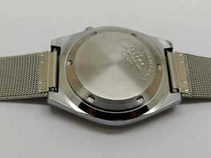 Seiko 5 Black Dial Automatic Vintage Watch National Watches