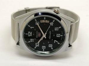 VINTAGE REFURBISHED SEIKO 5 AUTOMATIC JAPAN MENS DAY DATE WATCH - National Watches