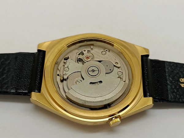 Seiko 5 Black Dial Automatic Vintage Watch National Watches