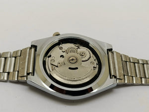 Seiko 5 Black Dial Automatic Vintage Watch National Watches