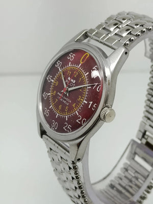Hmt Pilot Mechanical Handwinding Movement stainless Steel Para Shock 17 Jewels Analog Dial Wrist Watch For Men National Watches