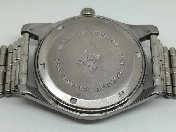 Hmt Pilot Mechanical Handwinding Movement stainless Steel Para Shock 17 Jewels Analog Dial Wrist Watch For Men National Watches