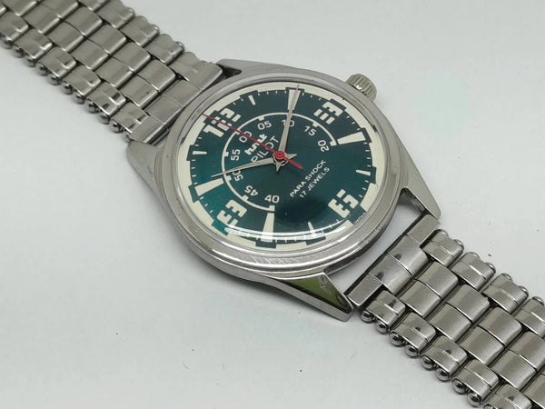 Hmt Pilot Mechanical Handwinding Movement stainless Steel Para Shock 17 Jewels Analog Dial Wrist Watch For Men National Watches
