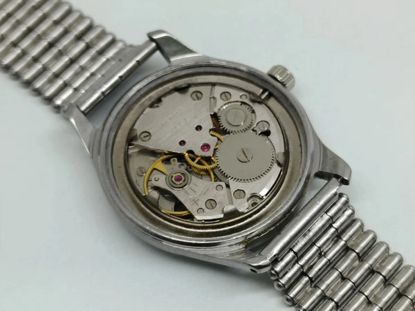 Hmt Pilot Mechanical Handwinding Movement stainless Steel Para Shock 17 Jewels Analog Dial Wrist Watch For Men National Watches