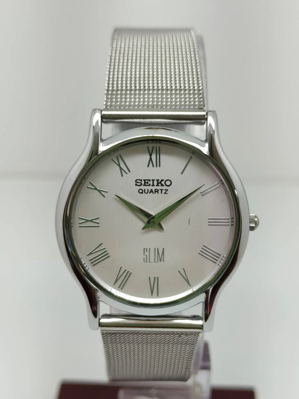 Seiko Silim Quartz Watch – Sleek, Durable & Stylish Timepiece for Men/Women - National Watches