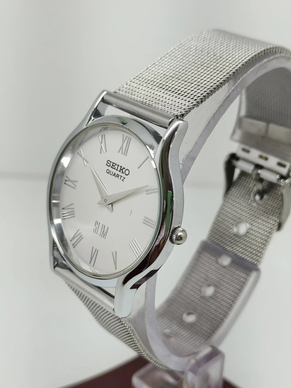 Seiko Silim Quartz Watch – Sleek, Durable & Stylish Timepiece for Men/Women - National Watches