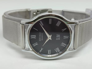 Seiko Silim Quartz Watch – Sleek, Durable & Stylish Timepiece for Men/Women - National Watches