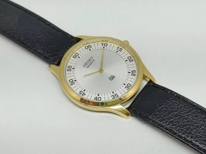 Seiko 5 Black aSeiko Silim Quartz Watch – Sleek, Durable & Stylish Timepiece for Men/WomenDial quartz Watch - National Watches