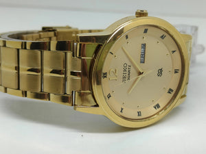 Seiko 5 Black Dial quartz WatchaSeiko Silim Quartz Watch – Sleek, Durable & Stylish Timepiece for Men/Women - National Watches