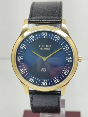 Seiko 5 Black Dial quartz WatcaSeiko Silim Quartz Watch – Sleek, Durable & Stylish Timepiece for Men/Womenh - National Watches