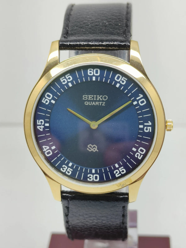 Seiko 5 Black Dial quartz WatcaSeiko Silim Quartz Watch – Sleek, Durable & Stylish Timepiece for Men/Womenh - National Watches