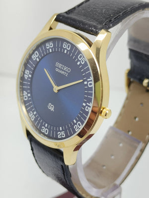 Seiko 5 Black Dial quartz WatcaSeiko Silim Quartz Watch – Sleek, Durable & Stylish Timepiece for Men/Womenh - National Watches