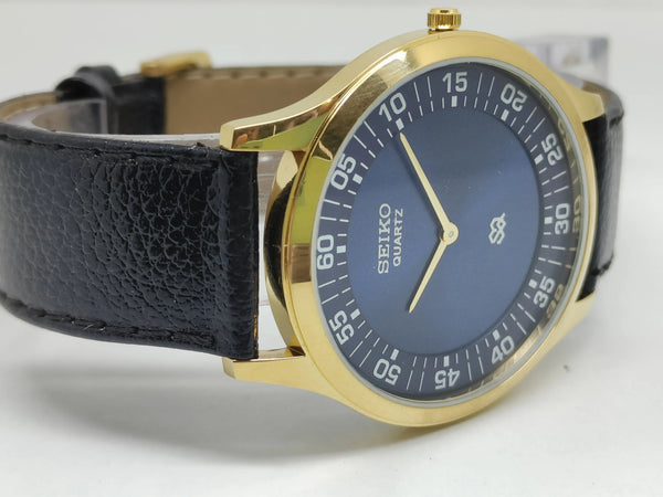 Seiko 5 Black Dial quartz WatcaSeiko Silim Quartz Watch – Sleek, Durable & Stylish Timepiece for Men/Womenh - National Watches