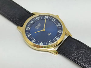 Seiko 5 Black Dial quartz WatcaSeiko Silim Quartz Watch – Sleek, Durable & Stylish Timepiece for Men/Womenh - National Watches