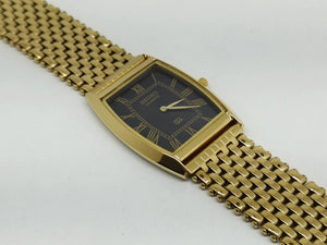 Seiko 5 Black Dial quartz WataSeiko Silim Quartz Watch – Sleek, Durable & Stylish Timepiece for Men/Womench - National Watches