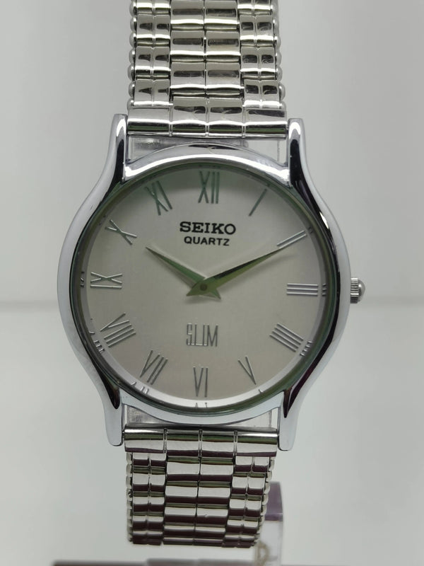 Seiko Silim Quartz Watch – Sleek, Durable & Stylish Timepiece for Men/Women - National Watches