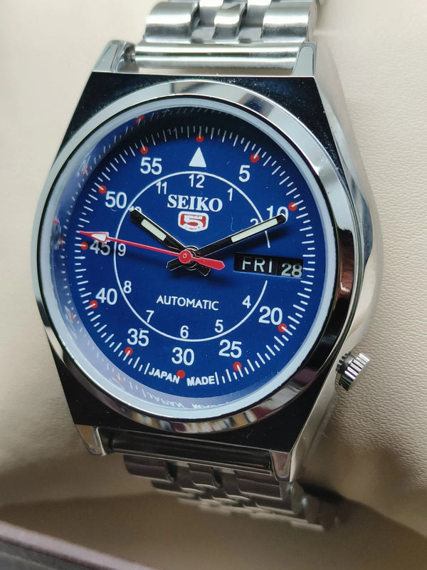 Japanese Seiko 5 Vintage – Refurbished Original Movement National Watches