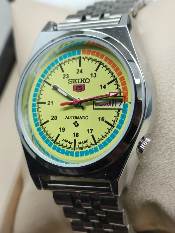 Seiko 5 Refurbished 70s Automatic – Classic Vintage Look National Watches