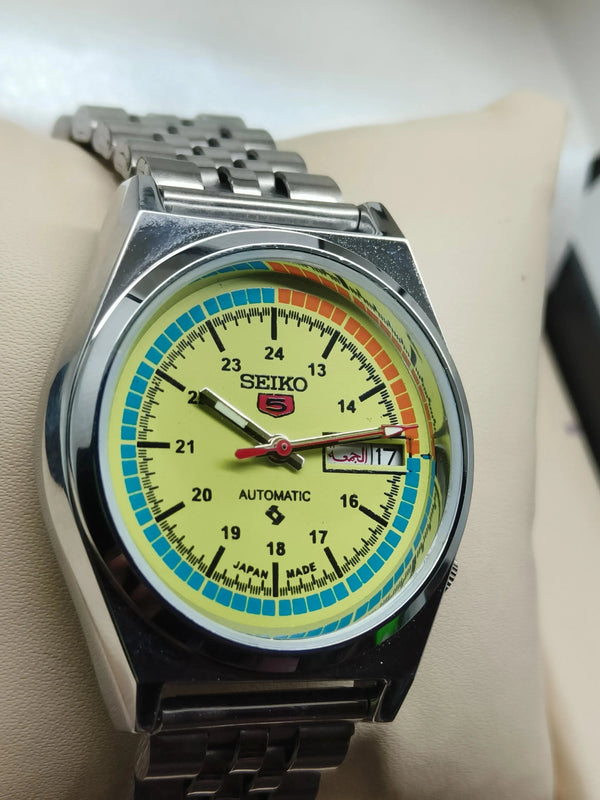 Seiko 5 Refurbished 70s Automatic – Classic Vintage Look National Watches