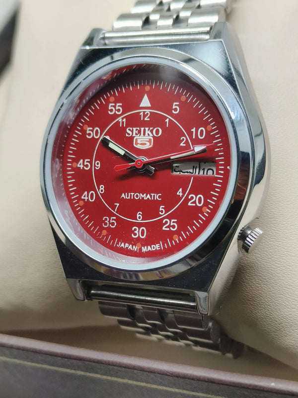 Authentic Seiko 5 Vintage – Refurbished Mechanical Watch National Watches