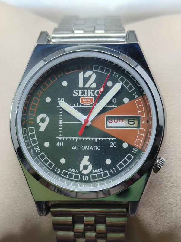 Seiko 5 Vintage Men’s Watch – Refurbished & Ready to Wear National Watches
