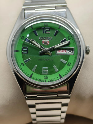 Seiko 5 Vintage Automatic 21 Jewels – Fully Restored National Watches
