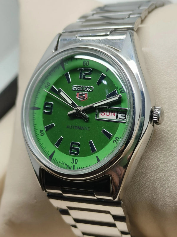 Seiko 5 Vintage Automatic 21 Jewels – Fully Restored National Watches