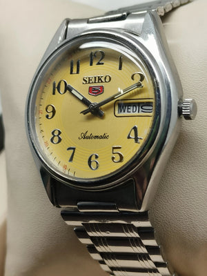 Seiko 5 Vintage Pilot Dial – Revived Original Piece National Watches