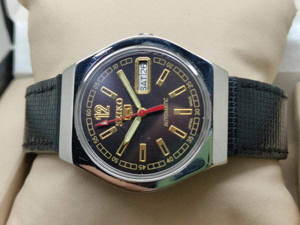 Seiko 5 Vintage Stainless Steel – Refurbished Everyday Wear National Watches