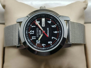 Seiko 5 Vintage Lime Green Dial – Refurbished Bold Style National Watches