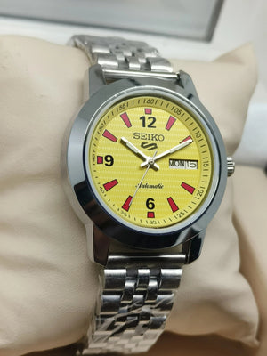 Seiko 5 Vintage Orange Dial – Restored Statement Watch National Watches