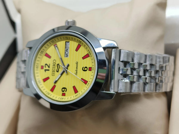 Seiko 5 Vintage Orange Dial – Restored Statement Watch National Watches