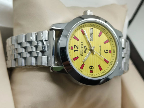Seiko 5 Vintage Orange Dial – Restored Statement Watch National Watches