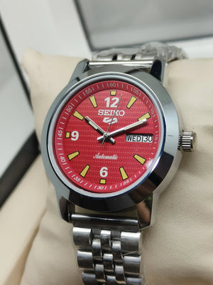 Seiko 5 Vintage Diver Style Bezel – Refurbished & Stylish National Watches