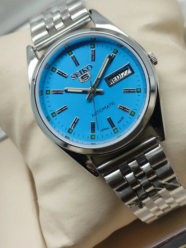 Seiko 5 Vintage Automatic – Hand-Wind Movement (if hand wind part) National Watches