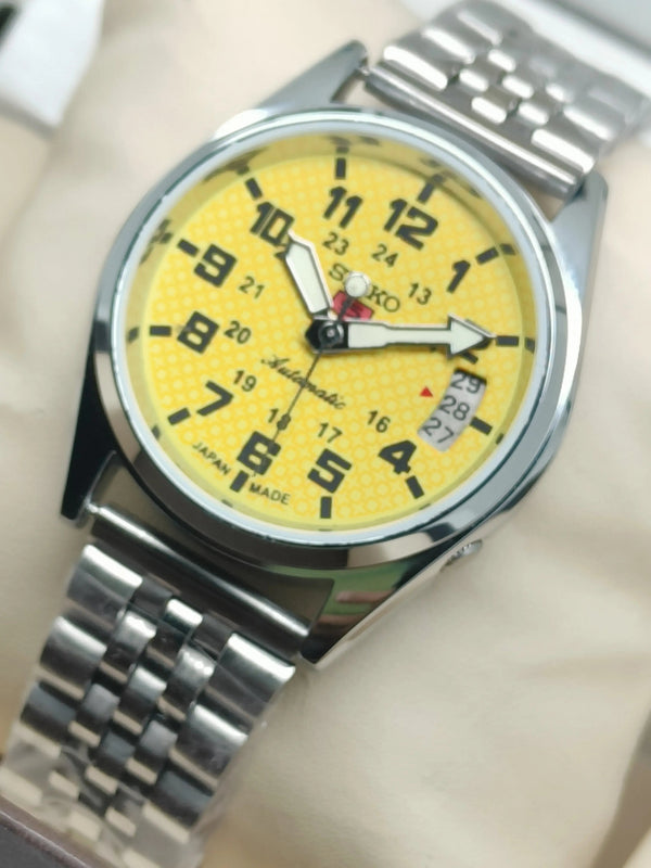 Seiko 5 Vintage Automatic – Full Lume Hands National Watches