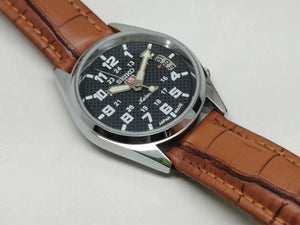 Seiko 5 Vintage Automatic – Seiko Branded Crown & Case Back National Watches