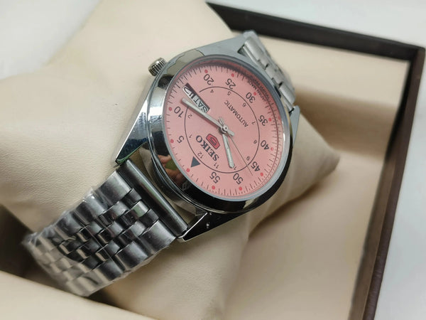 Seiko 5 Vintage Automatic – Beautiful Patina Hour Markers National Watches