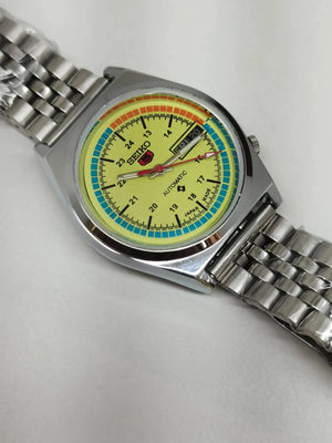 Seiko 5 Vintage Automatic – Transparent Crystal Domed Design National Watches