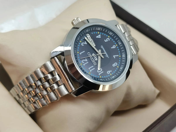 Seiko 5 Vintage Automatic – Retro Colour Dial Highlight National Watches