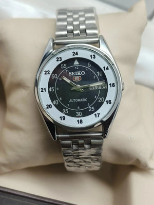 Seiko 5 Vintage 37mm Automatic – Refurbished Classic National Watches