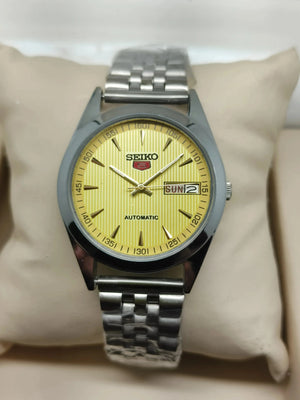 Seiko 5 Vintage Gold Tone – Refurbished & Polished National Watches