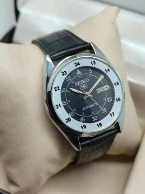 Seiko 5 Vintage Mesh Bracelet – Refurbished Classic Style National Watches