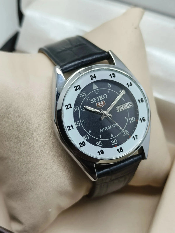Seiko 5 Vintage Mesh Bracelet – Refurbished Classic Style National Watches