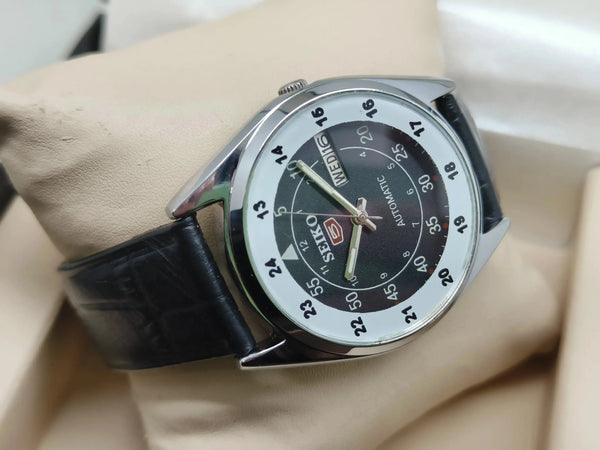 Seiko 5 Vintage Mesh Bracelet – Refurbished Classic Style National Watches