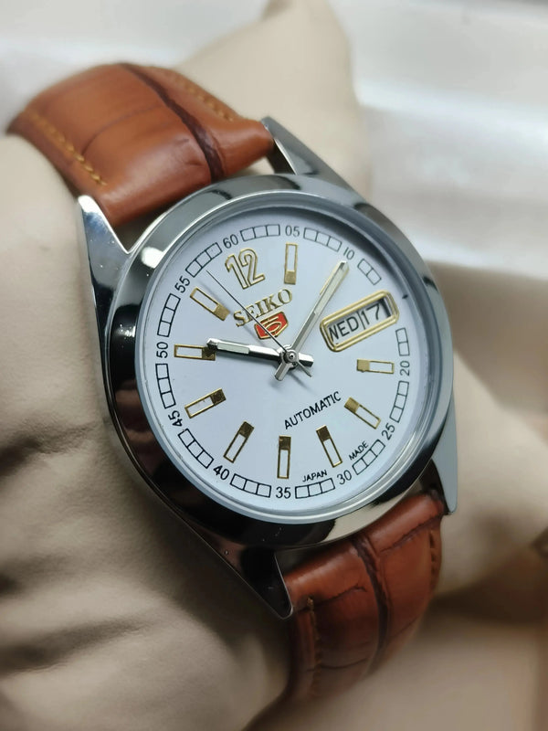 Seiko 5 Vintage Automatic NOS Style – Refurbished Watch National Watches